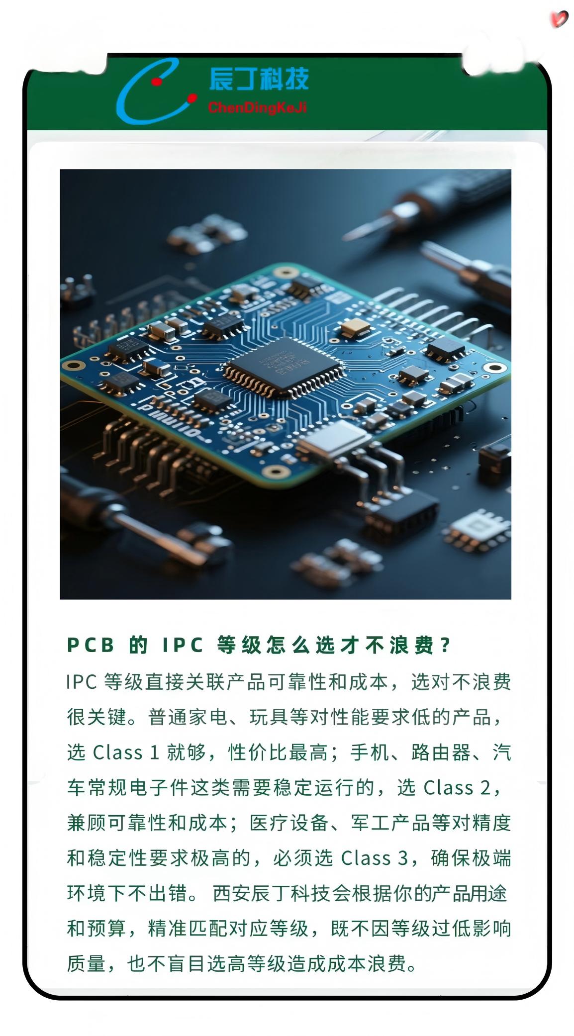 PCB的IPC等级选择